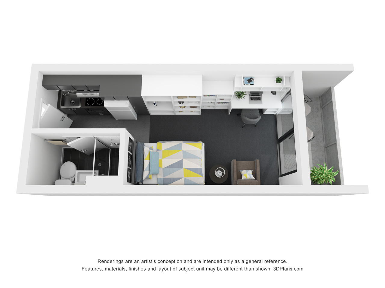 Small Studio  -  UNSW Village  - Gallery -  4