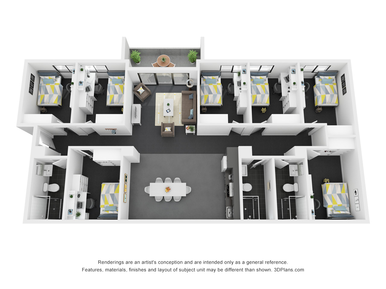  7-Bedroom Apartment  -  UNSW Village  - Gallery -  4