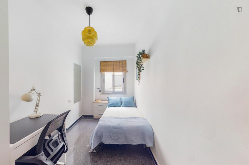Great looking single bedroom in a property with balcony