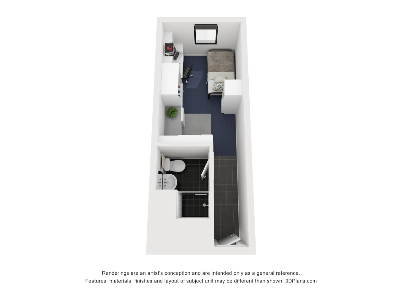 Studio With Kitchenette - 5