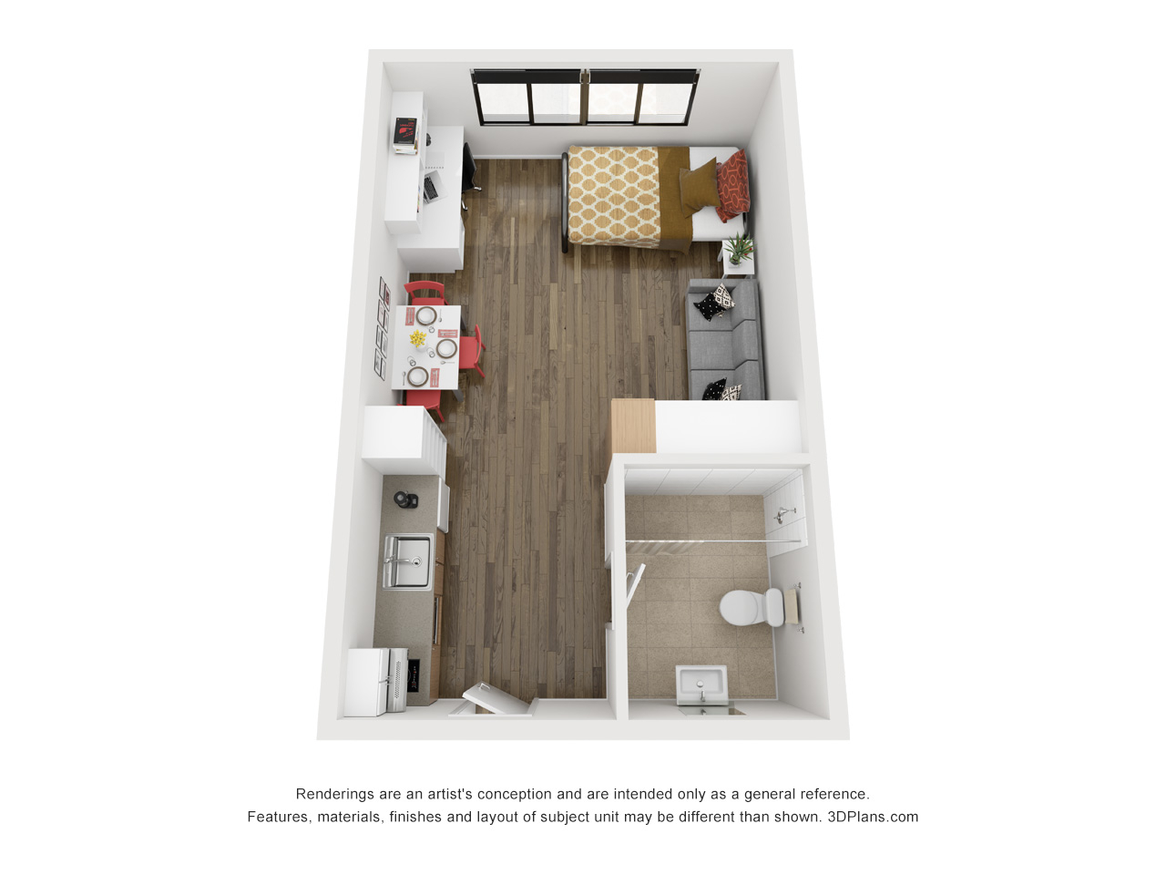 1 Bedroom Suite - 1