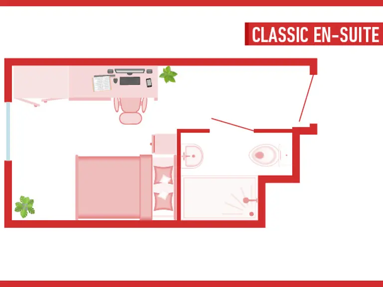  5 Bed Classic En-Suite  -  Oxford House  - Gallery -  21