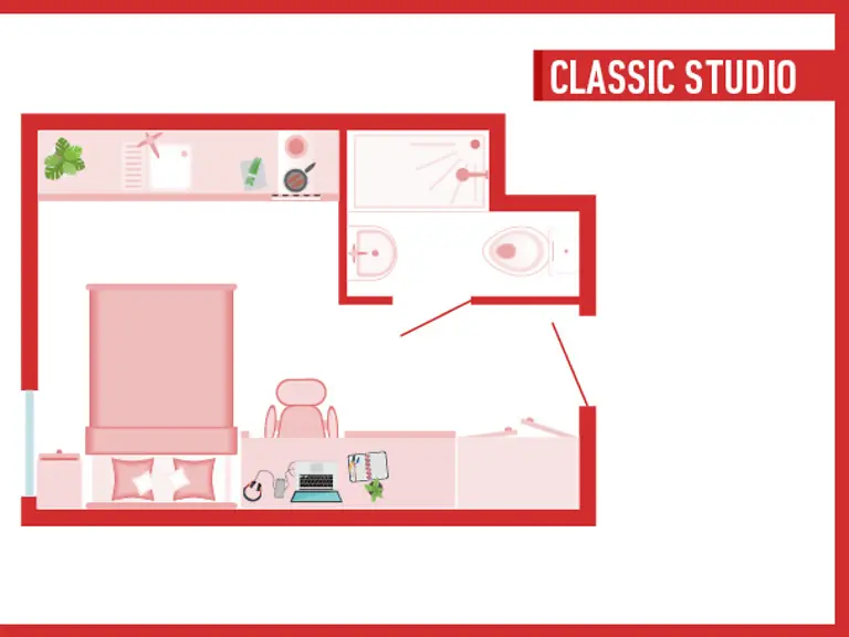  Classic Studio  -  Oxford House  - Gallery -  13