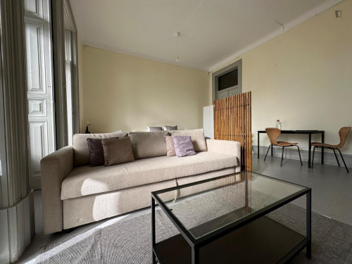 Ample and welcoming studio in Marquês de Pombal - Gallery - 18
