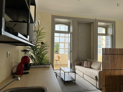 Ample and welcoming studio in Marquês de Pombal - Gallery - 10