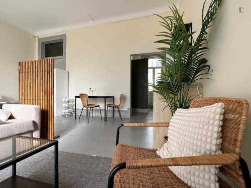 Ample and welcoming studio in Marquês de Pombal - Gallery - 20