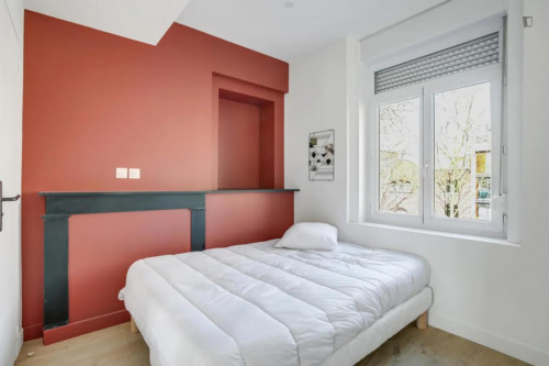 Nice double ensuite bedroom close to Institut Catholique d'Arts et Métiers