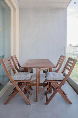 Welcoming 1-bedroom flat in Madalena