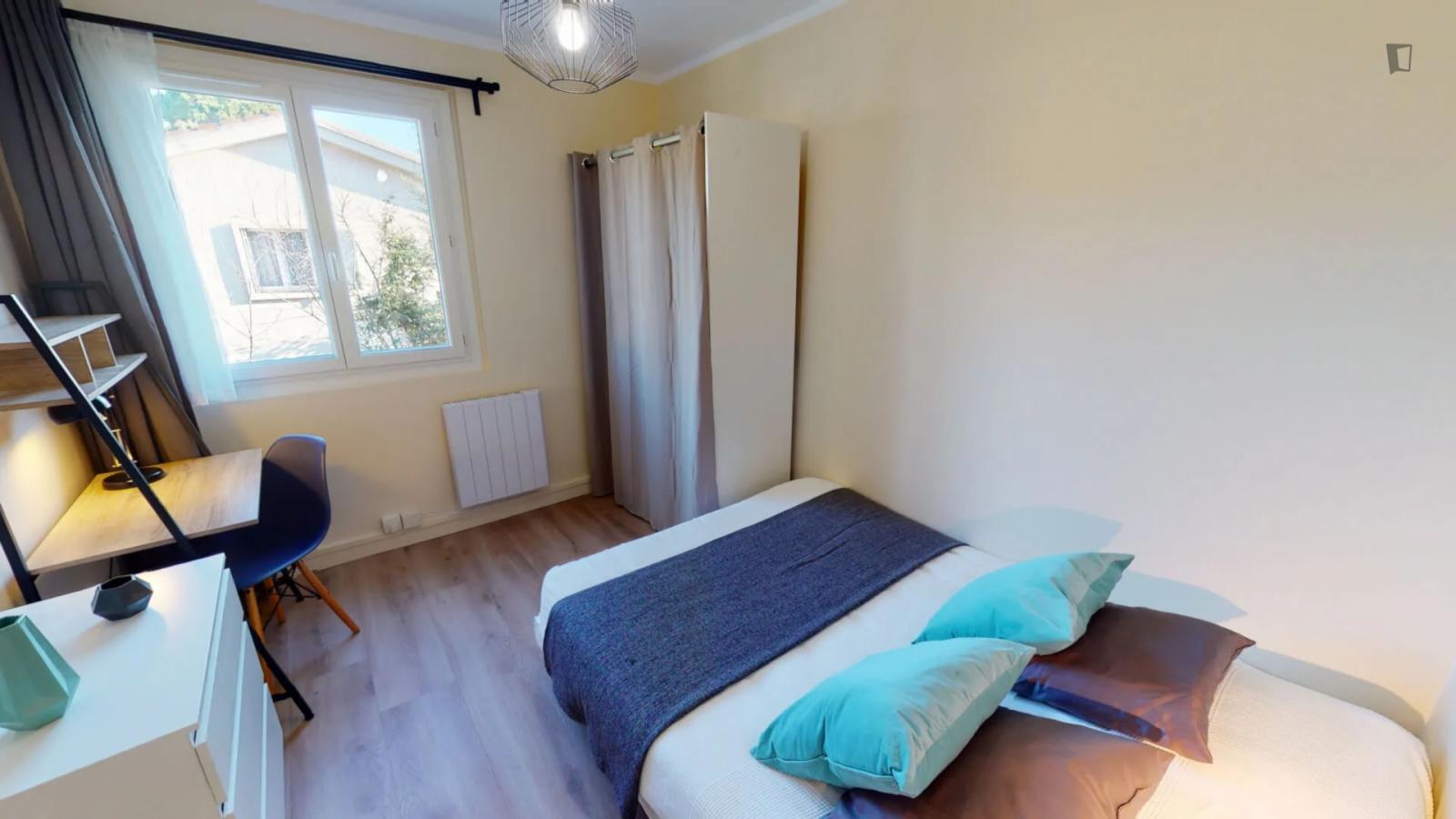  Cute Double Bedroom Close To L'Institut Agro Montpellier  -  Cute double bedroom close to L'Institut Agro Montpellier  - Gallery -  1