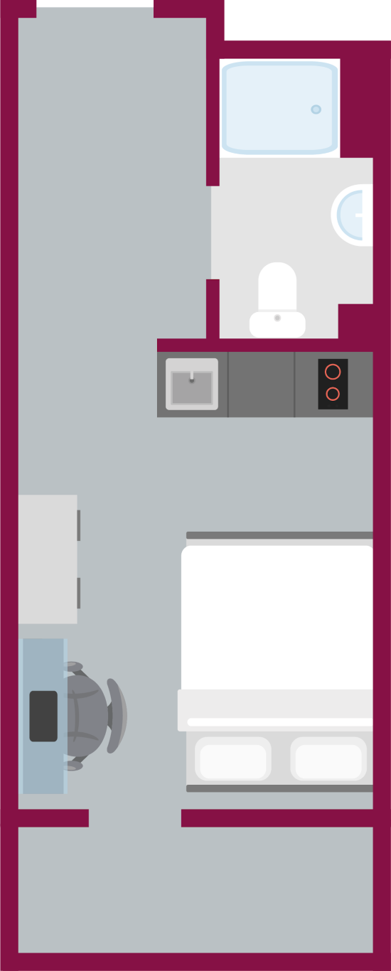  Premium Balcony Studio  -  One London Road  - Gallery -  6