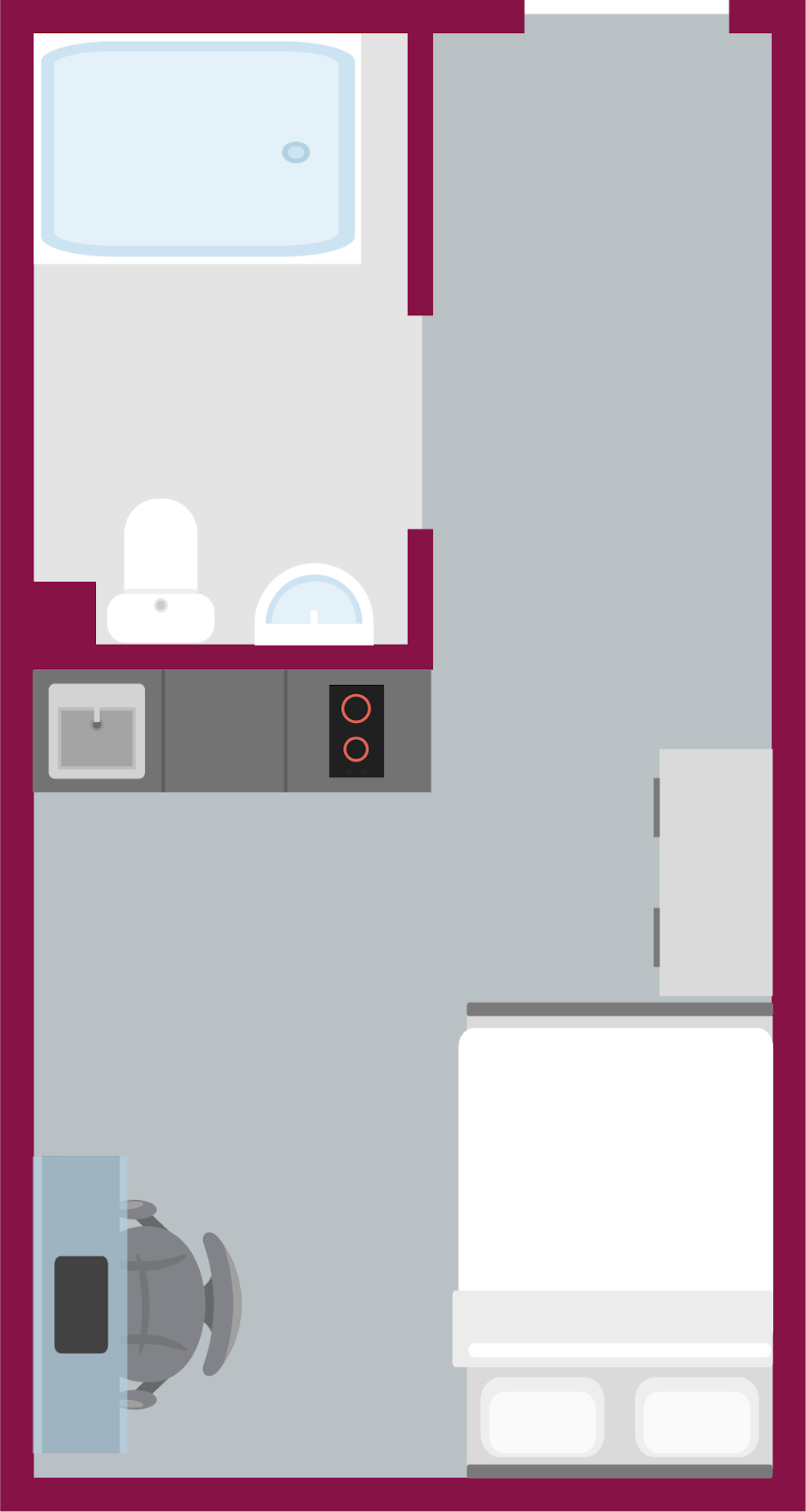  Classic Accessible Studio  -  One London Road  - Gallery -  1