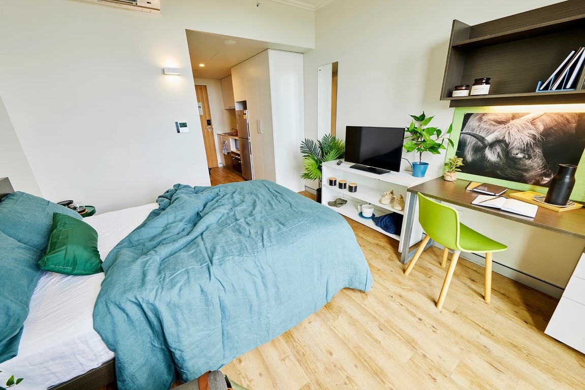  Double Bed, Ultra Studio Apartment, Standard View  -  Darlington @ The University of Sydney  - Gallery -  4