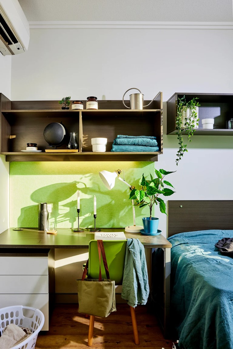  Queen Bed, Ultra Studio Apartment, Standard View  -  Darlington @ The University of Sydney  - Gallery -  8