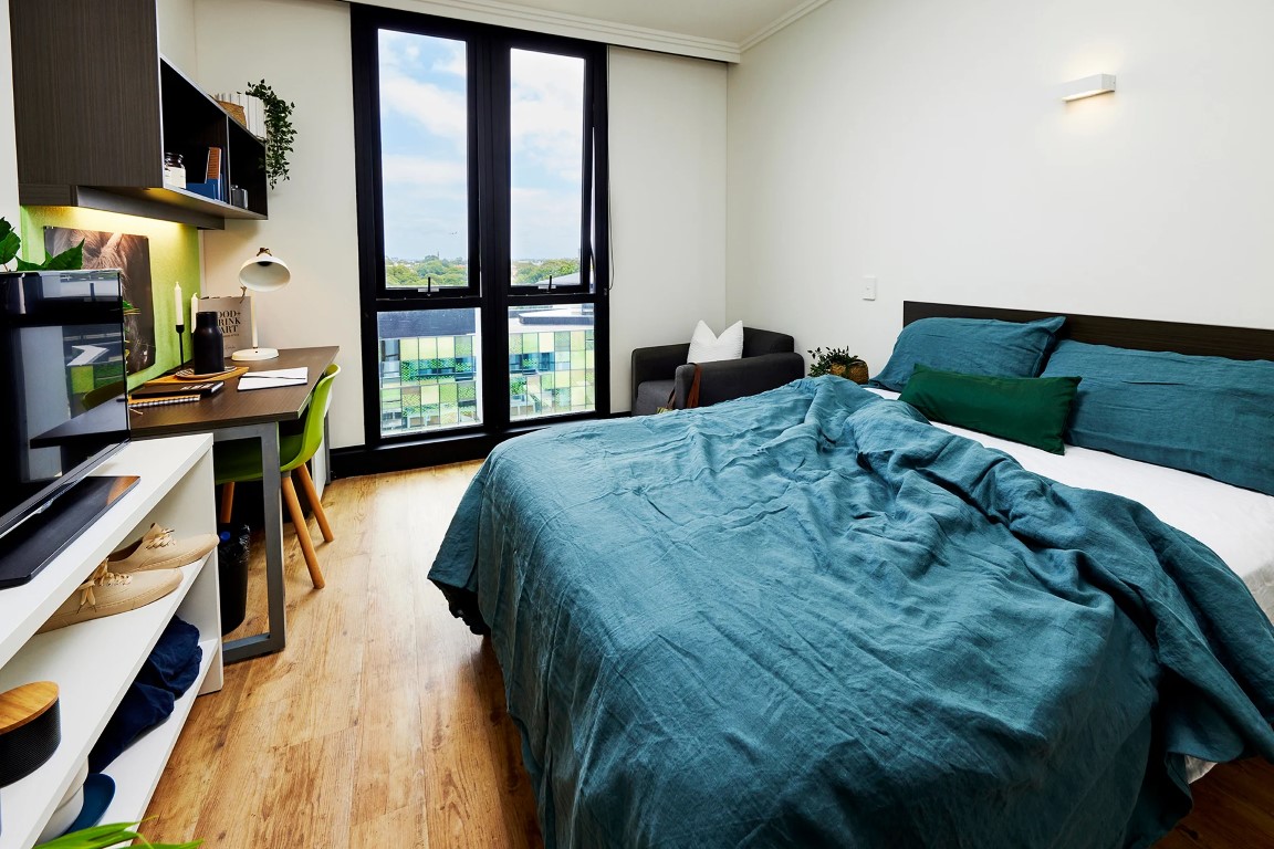  Queen Bed, Ultra Studio Apartment, Standard View  -  Darlington @ The University of Sydney  - Gallery -  1