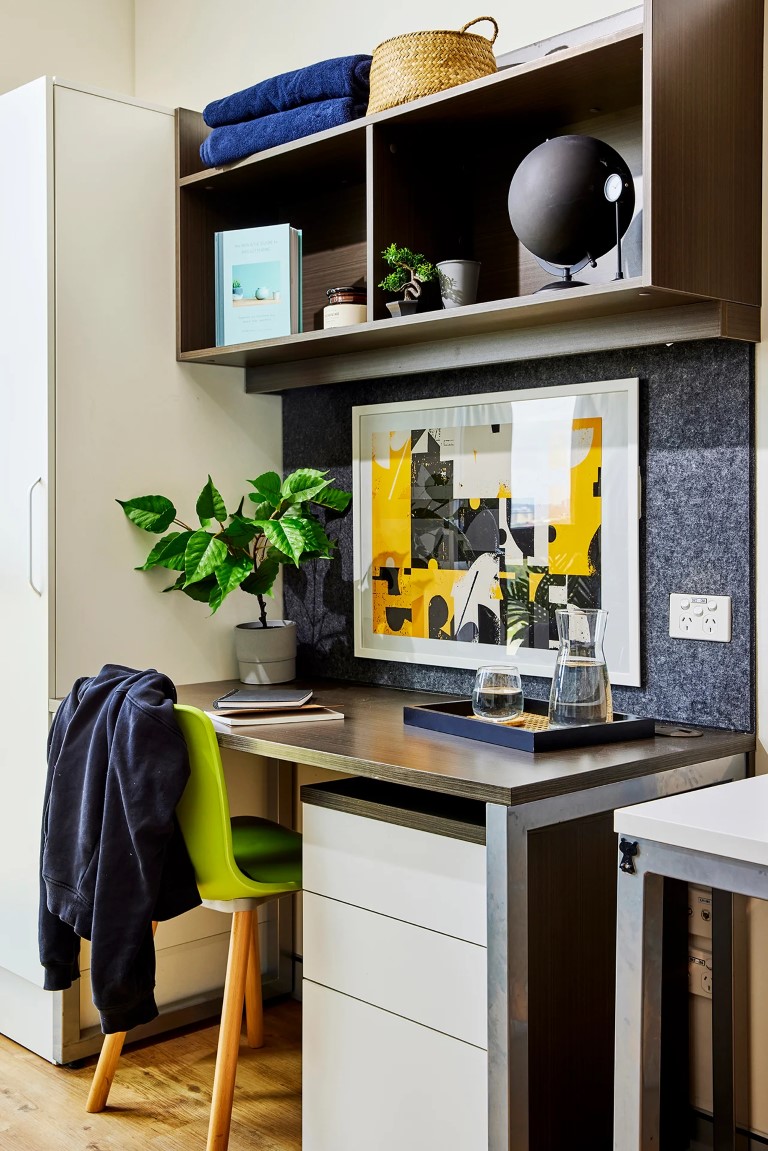  King Single Bed, Ultra Twin Apartment, Standard Views  -  Darlington @ The University of Sydney  - Gallery -  6