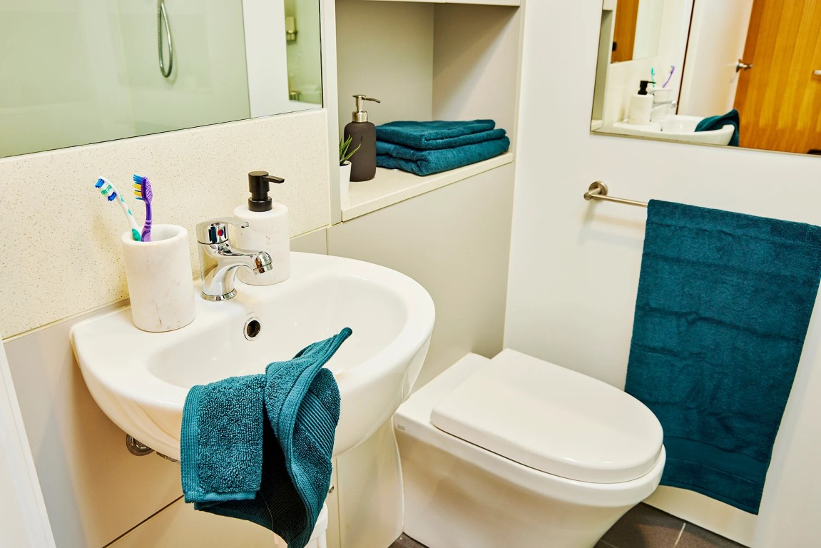  King Single Bed, Ultra Twin Apartment, Standard Views  -  Darlington @ The University of Sydney  - Gallery -  2