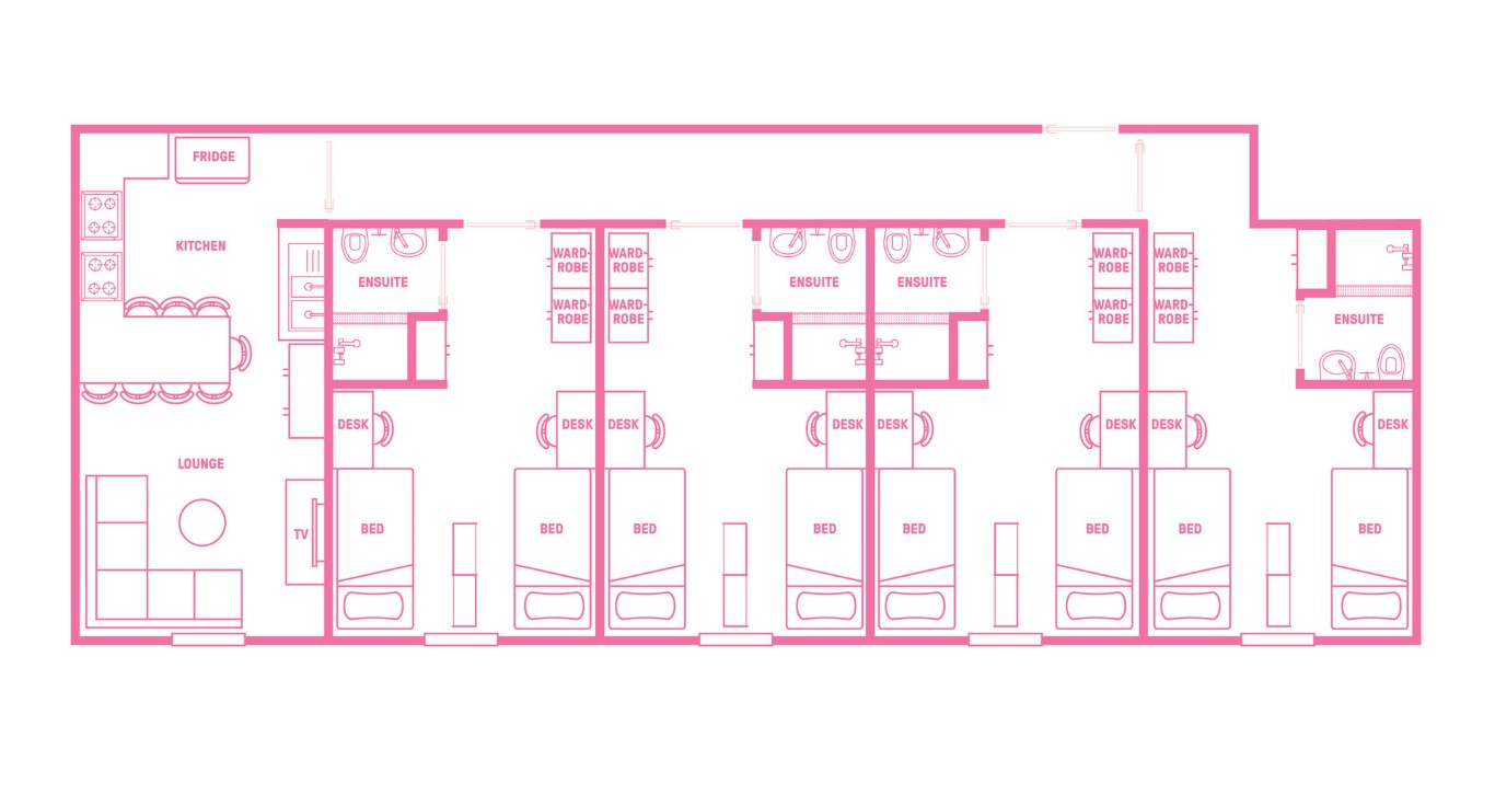  Twin 8 Bed Apartment  -  Darlington @ The University of Sydney  - Gallery -  6