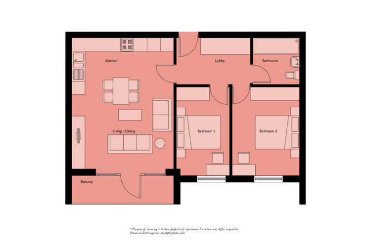 2-Bedroom Large - Apt 2 - Arden Street - Gallery - 12