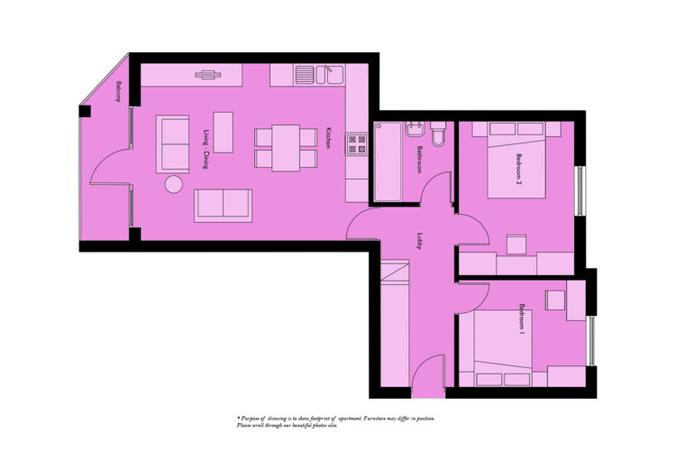 2-Bedroom Large - Apt 3 - Arden Street - Gallery - 3