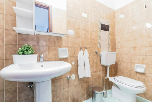 Bright and spacious bedroom in Arcella district