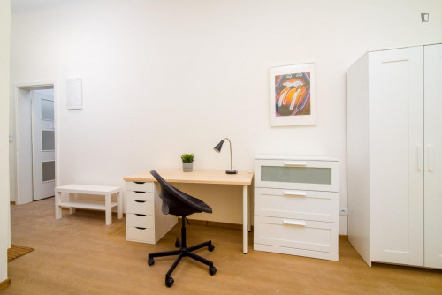 Welcoming single ensuite bedroom near the I. P. Pavlova metro