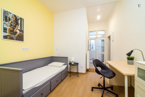 Welcoming single ensuite bedroom near the I. P. Pavlova metro