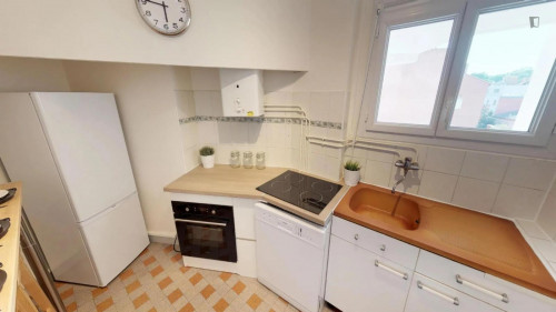 Smart double bedroom not far from Jardin des Plantes