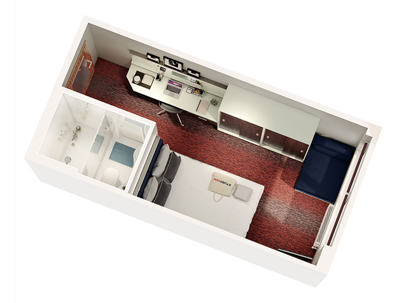 Silver En-Suite Serviced Flat - Talbot Street - Gallery - 4