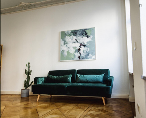 Welcoming 1 double bedroom apartment not too far from Lipsia