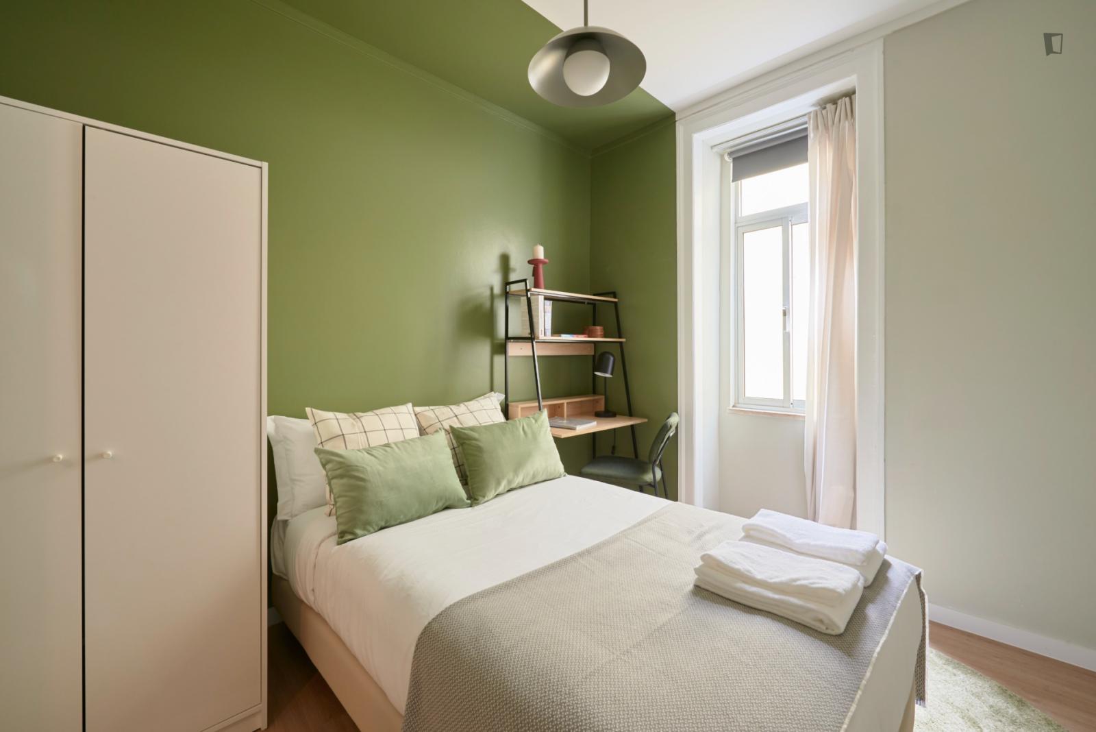 Lovely Double Bedroom Not Far From Instituto Superior Técnico  -  Lovely double bedroom not far from Instituto Superior Técnico  - Gallery -  1