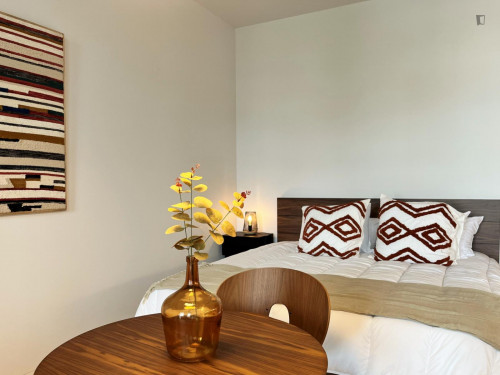 Great studio with balcony close to Aliados metro station