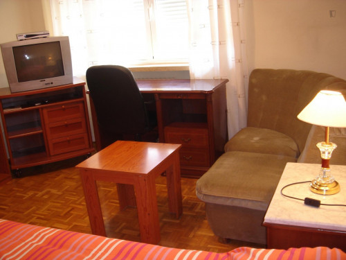 Incredible double bedroom steps from Palacio de Monterrey