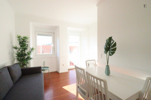 Great 2-bedroom apartment with private terrace in Campo de Ourique