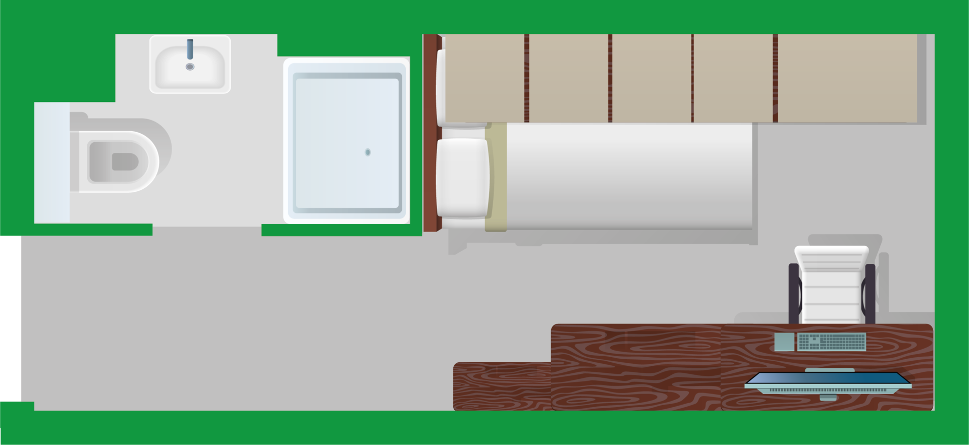  Gold 7 Bed En Suite (7 Bed Tower)  -  Aspen  - Gallery -  3