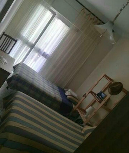 Cool twin bedroom not far from Facultad de Bellas Artes US