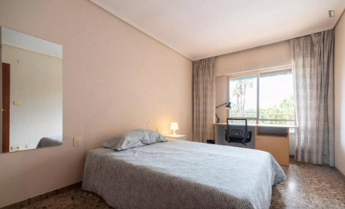 Appealing single bedroom in a property with balcony