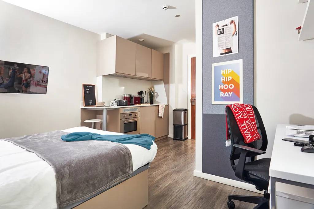  Classic Plus Studio  -  Tinlings Student Accommodation Liverpool - Flexible Tenancies  - Gallery -  3