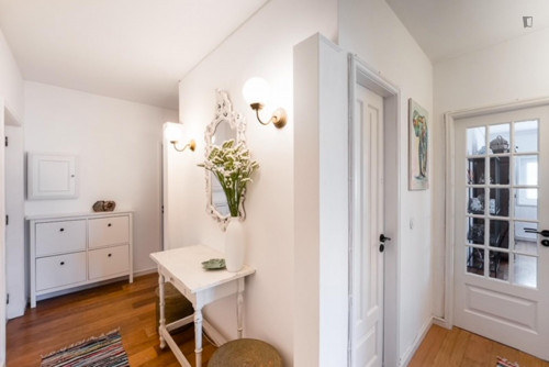 Double Bedroom with private toilet in 3-bedroom apartment