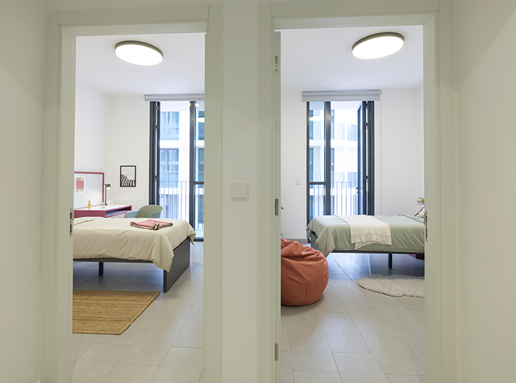  Semi Private + Kitchen + Balcony  -  Nest Student Campus  - Gallery -  1