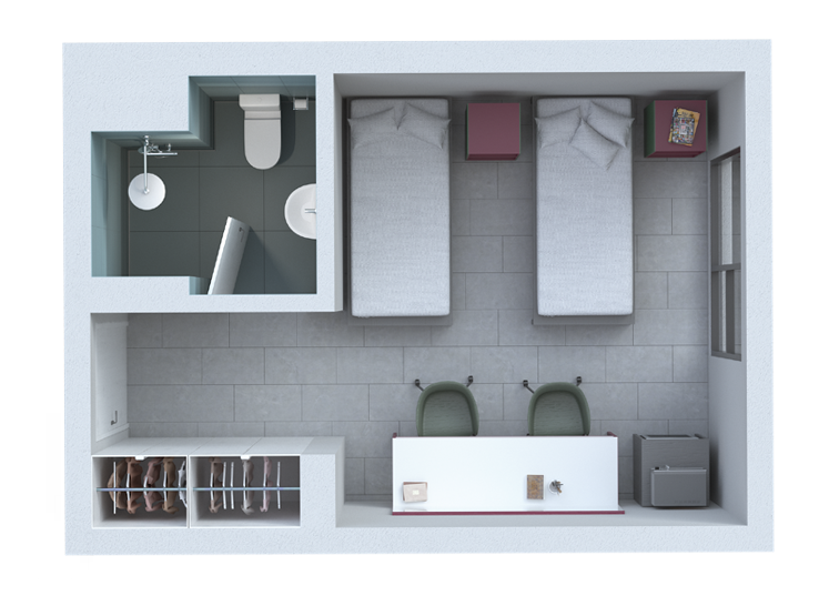  Twin  (TW)  -  Nest Student Campus  - Gallery -  4