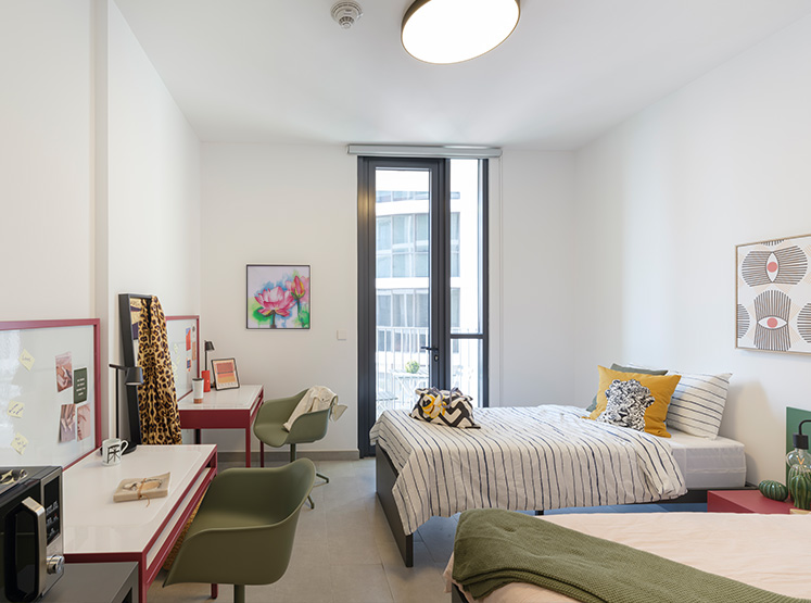  Twin + Balcony  -  Nest Student Campus  - Gallery -  1