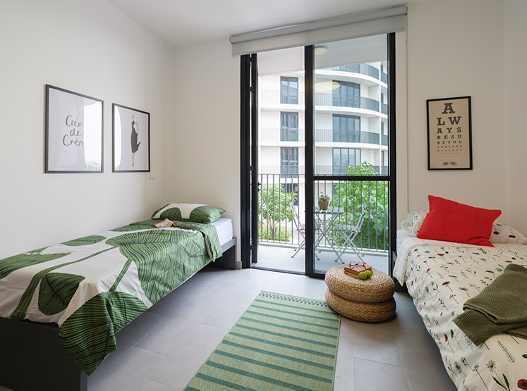  Twin Room + Kitchen + Balcony  -  Nest Student Campus  - Gallery -  1