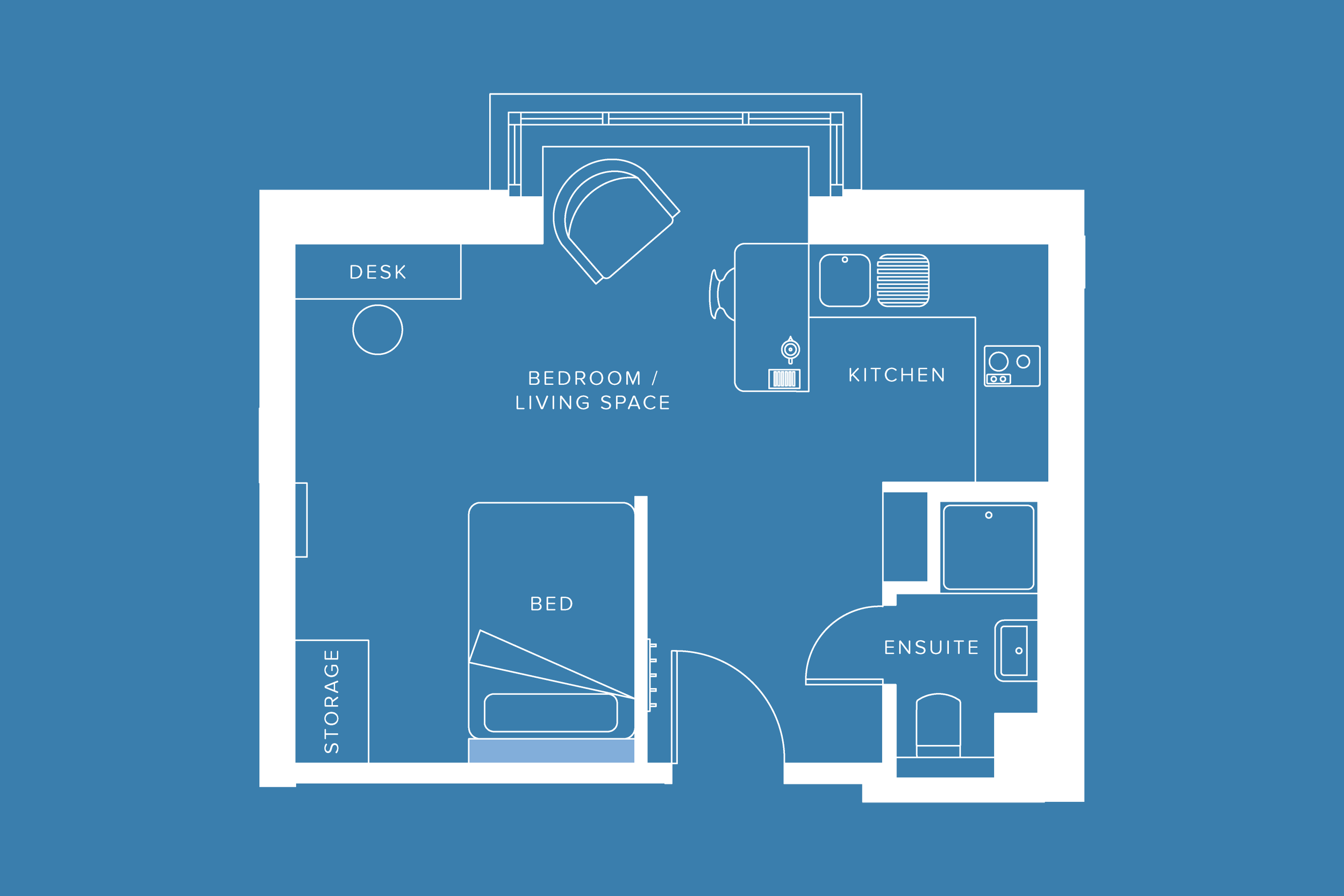  Studio Style D01 - Bedford  -  Westgate one  - Gallery -  6