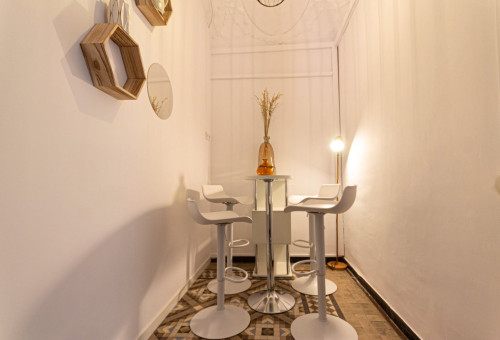 Renovated apartment 2 minutes from the Verdaguer Metro Station