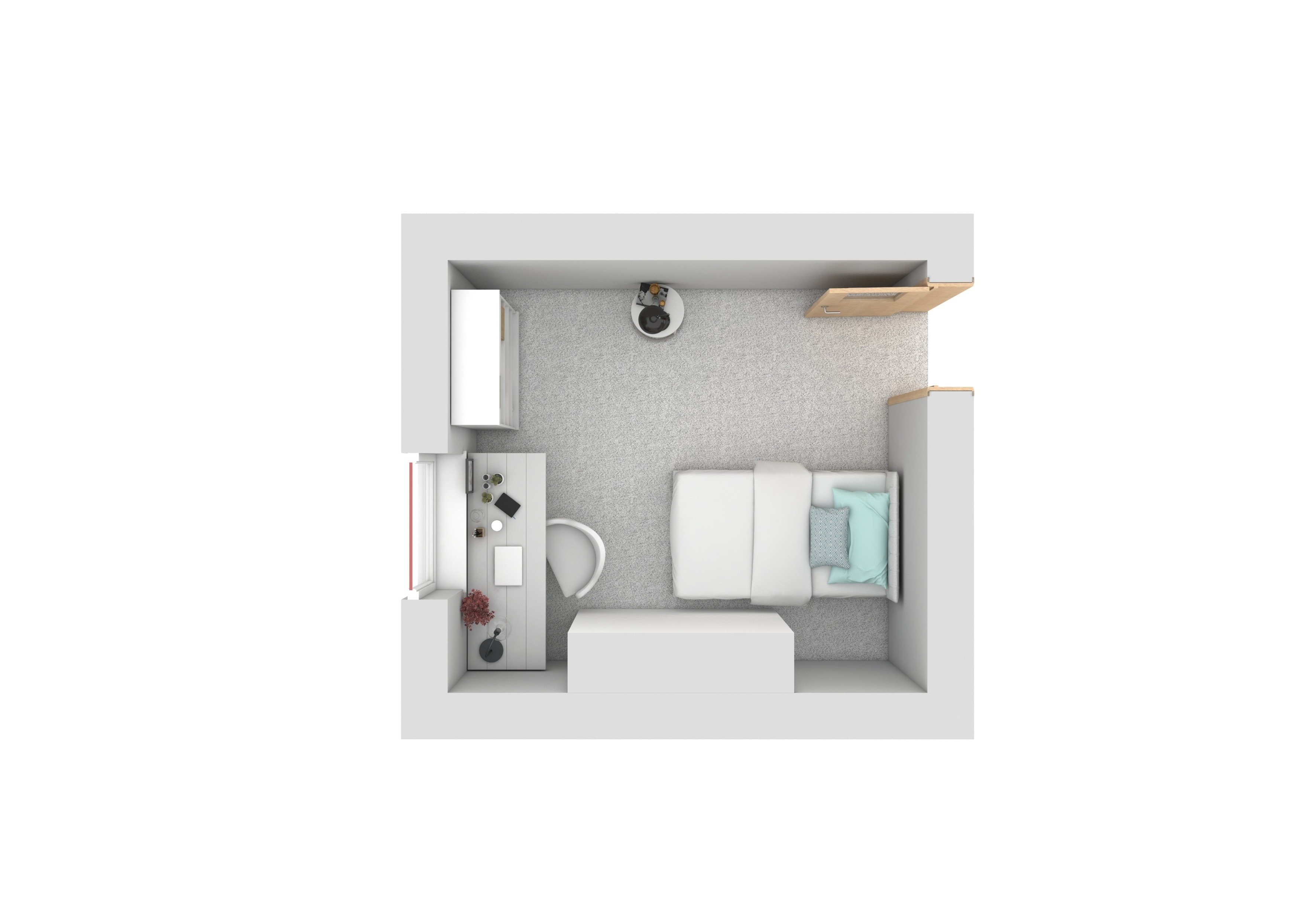  Two Bed Shared Apartment  -  Canvas The Old Fire Station  - Gallery -  3