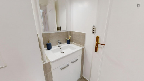 Double bedroom in a 4-bedroom flat, near Parc André Malraux - Gallery - 5