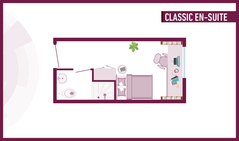 6-Bed Classic En-Suite - Charlotte Court - Gallery - 5