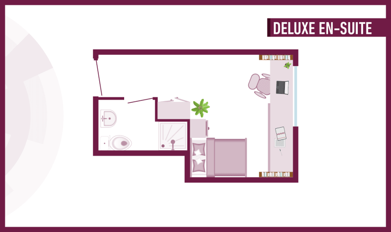 6-Bed Deluxe En-Suite - Charlotte Court - Gallery - 12