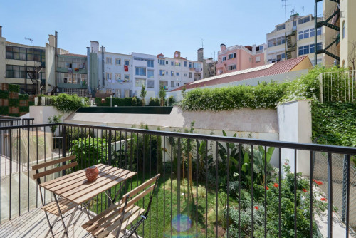 Sunny 1-bedroom apartment near Nova Faculdade de Ciências Médicas