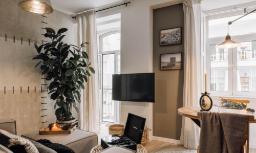 Welcoming 1-bedroom apartment close to Tapada das Necessidades